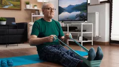 Pięć skutecznych ćwiczeń dla seniorów – jak bezpiecznie uprawiać sport w domu