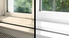 Jak wyczyścić pożółkłe parapety z plastiku domowymi sposobami