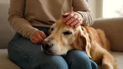 Dlaczego Twój pies kładzie na Tobie łapę lub głowę? Eksperckie wyjaśnienia